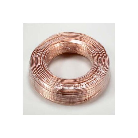 Bestlink Netware Polarized Speaker Wire Spool 18AWG/2 CCA- 100Ft- Clear Jacket 203643